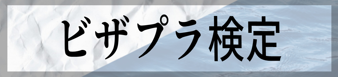 横長　ビザプラ検定